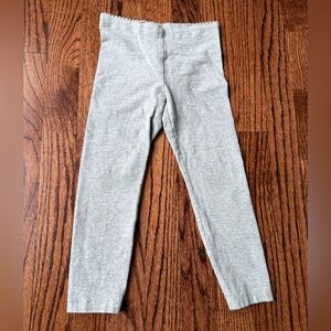 Tea Collection Girls Gray Leggings - Size 5t